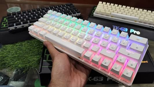 Tezarre TK63 Pro RGB Wireless Mechanical Gaming Keyboard