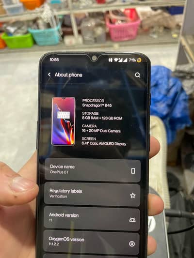 ONEPLUS 6T (Exchange possible)