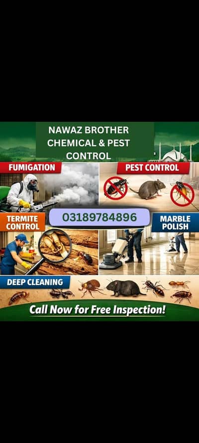 Pest control/ cockroach spray/dengue/ deemak control/termite control