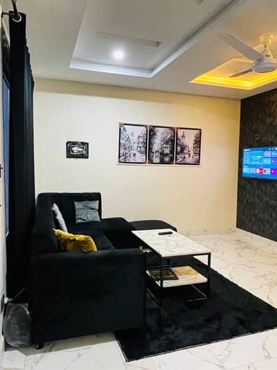 Daily basis 1bed ROM full furnished apartments safe and scour 100%coupe allow