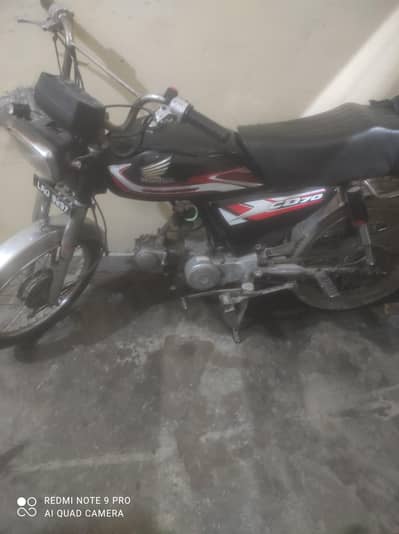 Honda 70 Bike Urgently Sale