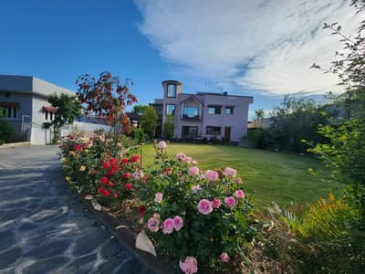 13 Marla Covered House on 2.5 Kanal Plot for Rent