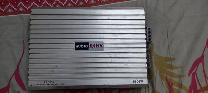 audio Bank car amplifier