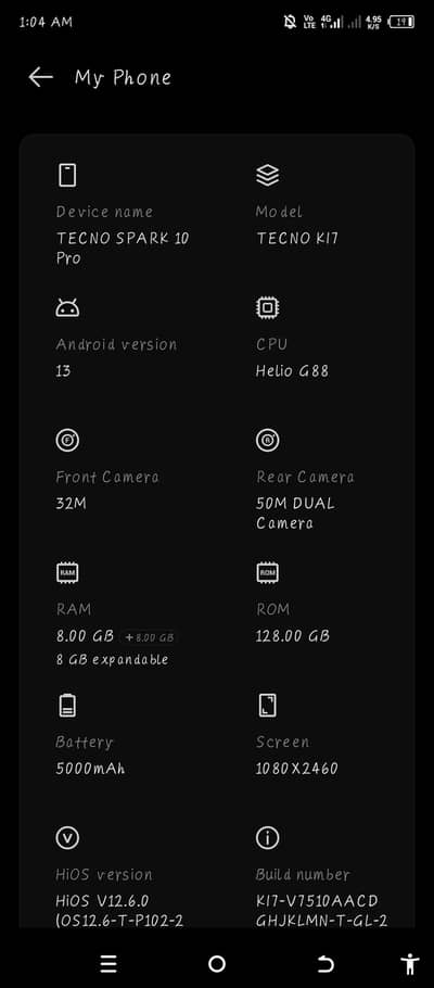 16gb ram 128 memory tech glass change fingerprint off only mobile