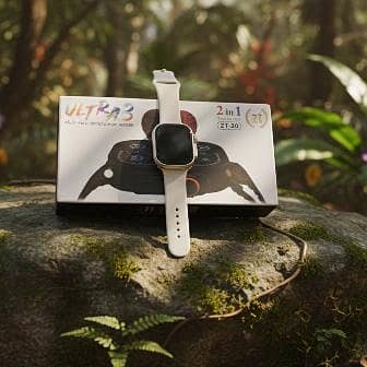 Ultra 3 Smart watch (ZT-30) -2-in-1 Bluetooth Calling & fitnessTracker