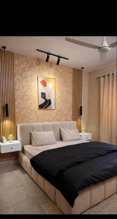 Per Day luxury apartment in gulberg greens Islamabad family apartment