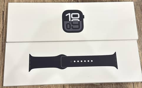 Apple Watch Series 10 46mm Jet Black Aluminum – Flawless 10/10