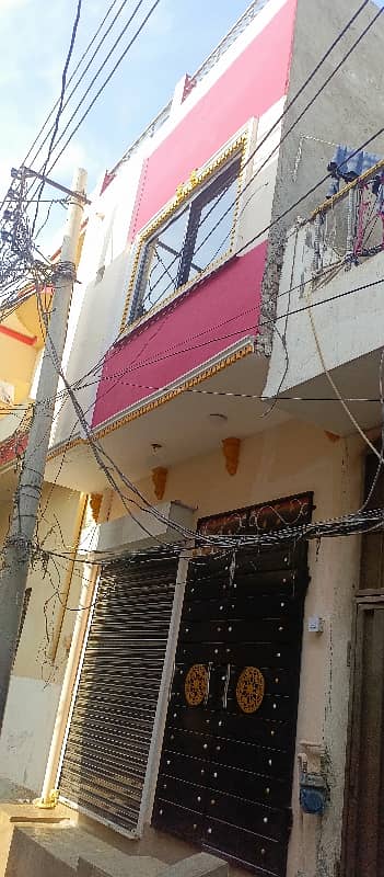 3 Marla Brand New House Double Storey Gulshan Yaseen Colony Near aboutBank Stop Lahore