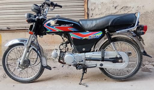 Honda CD 70cc Model 17/2018
