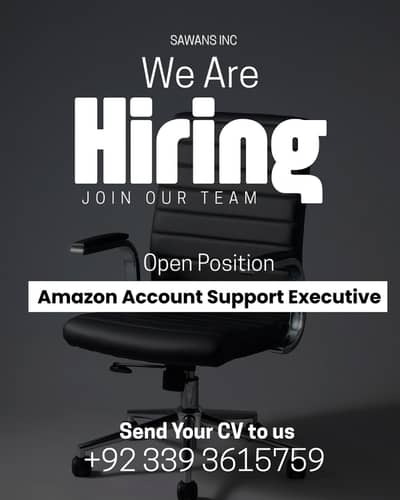 Amazon job | We are hiring Amazon Account Support Executive | AmazonVA