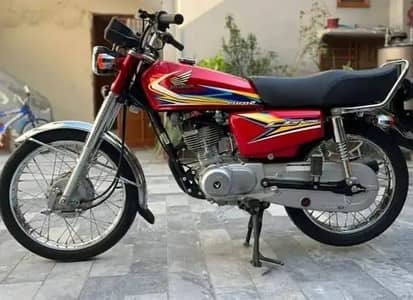 Honda CG 125 model 2019 for urgent sale