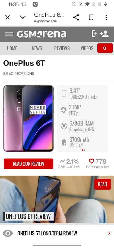 OnePlus 6t PTA approved