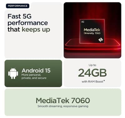 12 + 12 = 24 ram wala new box pack  2026 ka new model G56 G 56