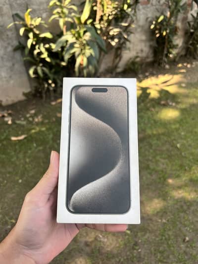 15 Pro Max PTA Approved Execellent Condition