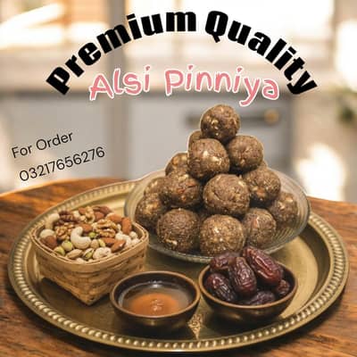 Alsi Pinniya Homemade - خالص گھر کی بنی السی کی پنی