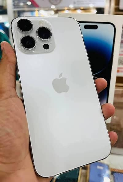 Iphone 14 pro max 256 gb with box 115000