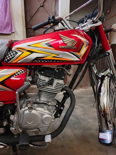 Honda CG 125 2025 model  New  Ciondtion