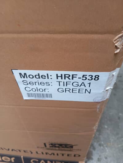 Haier fridge 538 TIFGA