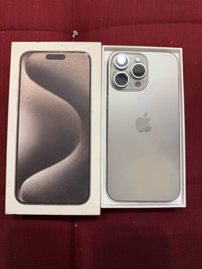 Iphone 15 pro max 256 approved