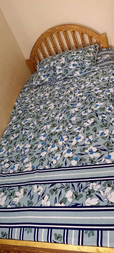 Strong Steel Bed for Sale – Good Condition