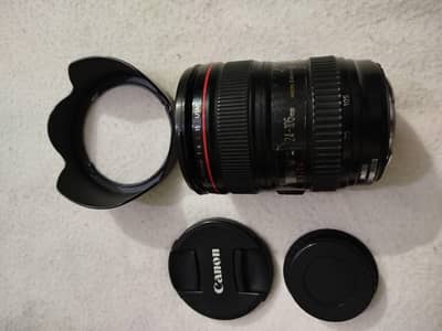 urgent sale Canon 24-105 f/4  good condition perfect working