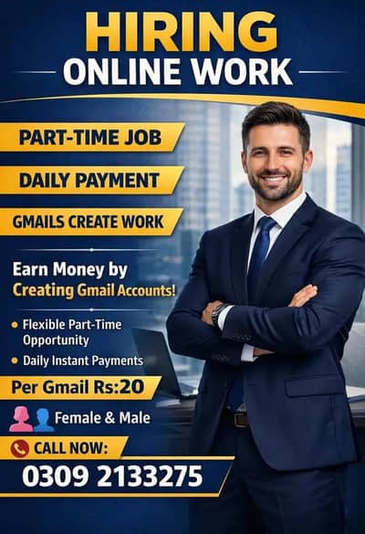 online part time work available