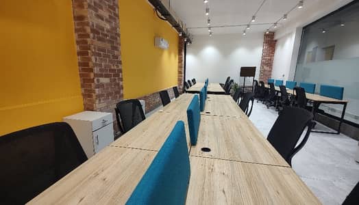 DOUBLE COMMERCIAL STRAIGHT HALL WITH LIFT, BASEMENT PARKING, MAIN CENTER OF JOHAR TOWN NEAR EMPORIUM MALL