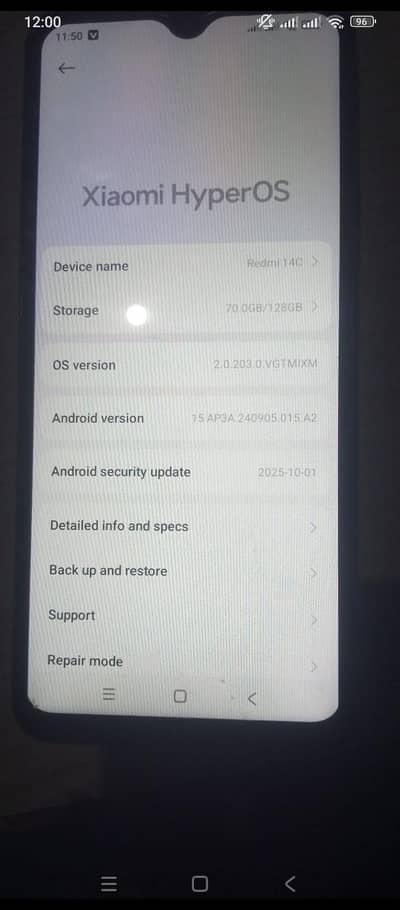 REDMI 14C 6/128