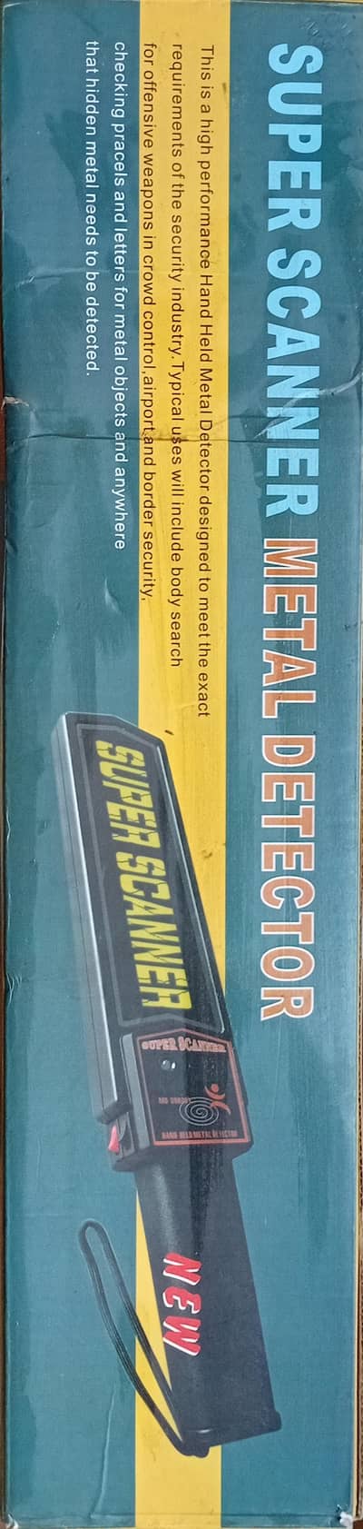 SUPER SCANNER METAL DETECTOR