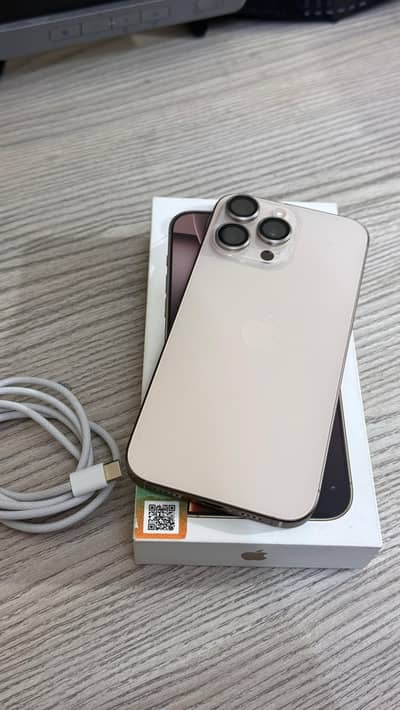 Iphone 16 pro max PTA Approved with Box