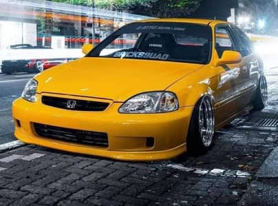 Honda Civic 2000 Body Kit | Sporty Fibre Kit | Exterior Upgrade