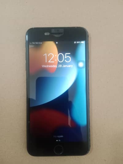 iphone 7 plus 128 non pta Touch minor broke and haf side black shadow