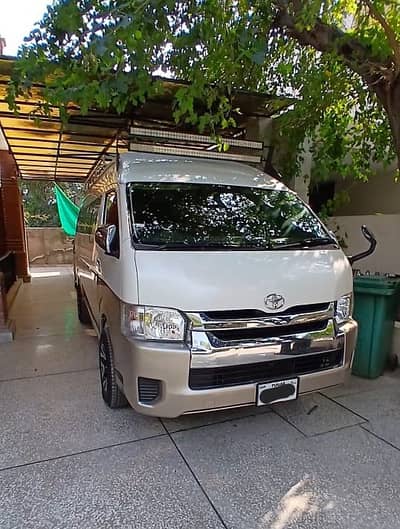 Hiace availabe on rent
