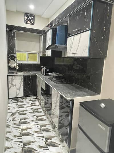 Executive Fully Furnished Ground portion For Rent(Near To Main Road)