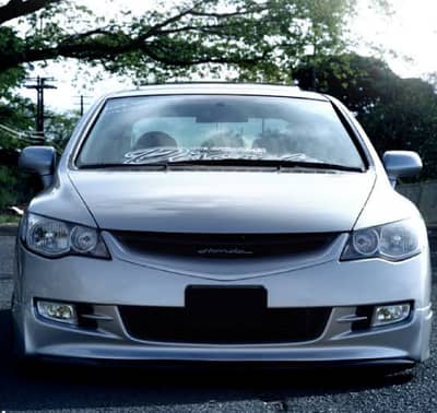 Honda Civic Body Kit | Complete Fibre Kit | Sporty Exterior Look