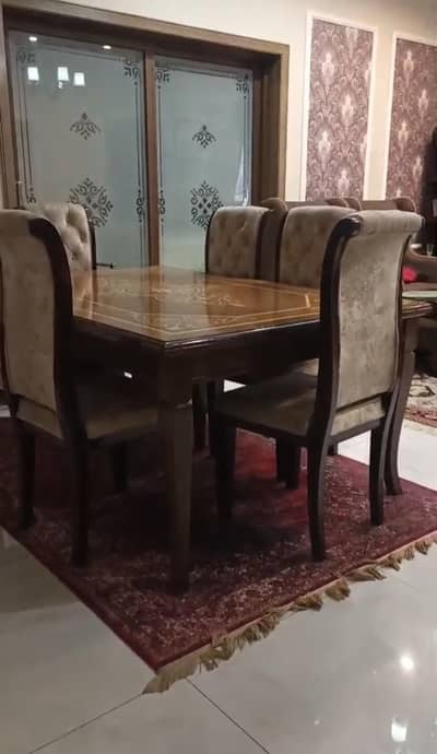 Dining Table with 6 Chair