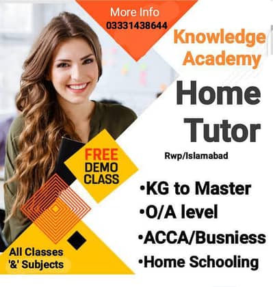 Home Tutor Online tutor O level matric fsc account Business economic