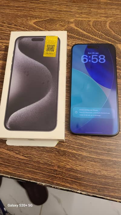 iphone 15 pro max 256gb PTA approved