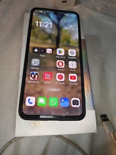 oppo reno 11f 2 month warranty complete box