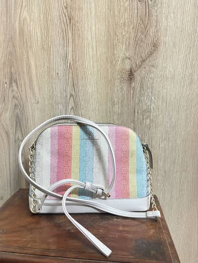 Pastel Stripe Crossbody Bag – Cute & Trendy
