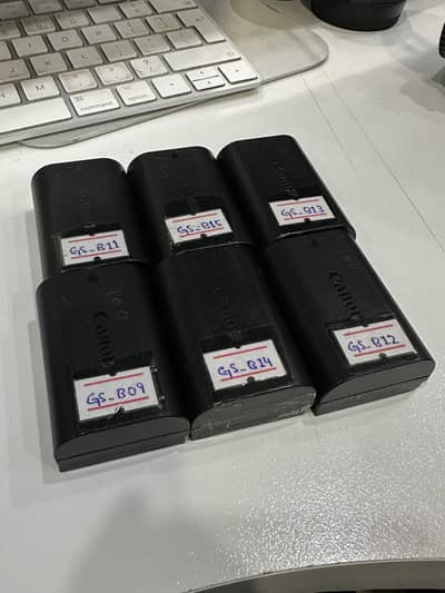 Canon batteries on sell