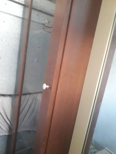 Bed  said table dressing