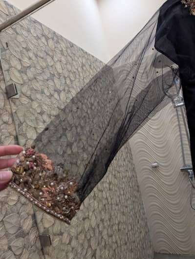 black color dress modern style short fork