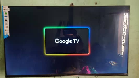 LED/Haier Google TV / Haier LED TV with Box / Complete accessories