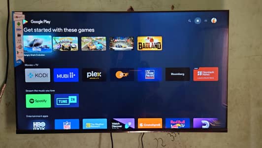 LED/Haier Google TV / Haier LED TV with Box / Complete accessories