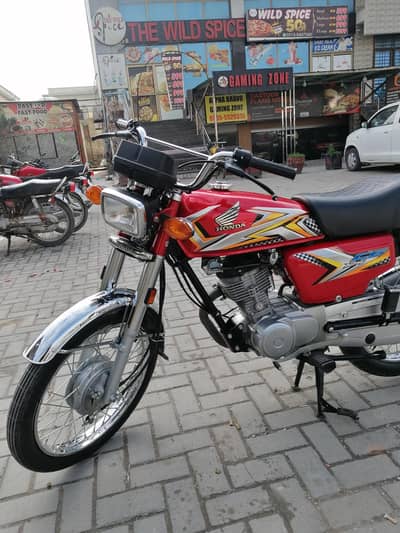 Honda 125 model 25 Islamabad number