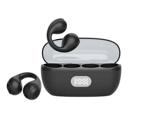 Tws Bone Conduction Wireless Earbuds Bluetooth Earphones with Mic Touch Control