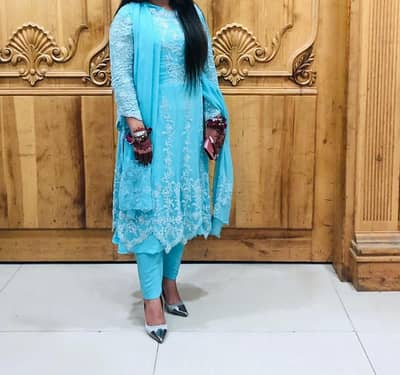 indian shafoon three piece urgent sale negotiable