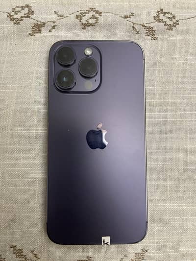 iPhone 14 Pro Max  PTA approved (128GB) – Deep Purple with box