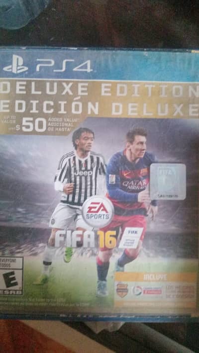 PS4 USED GAMES (FIFA 16/17/18, WWE2K17 & DRIVE CLUB)
